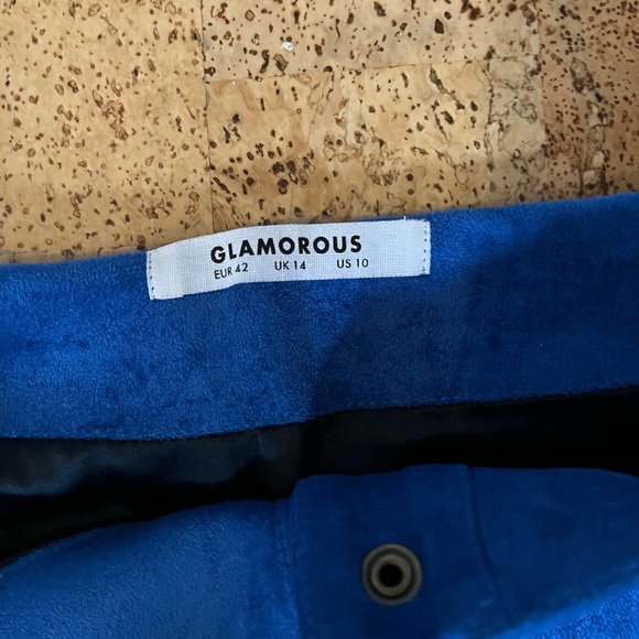 Front button velour skirt - Picture 2 of 2